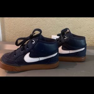 Denim high top toddler Nikes